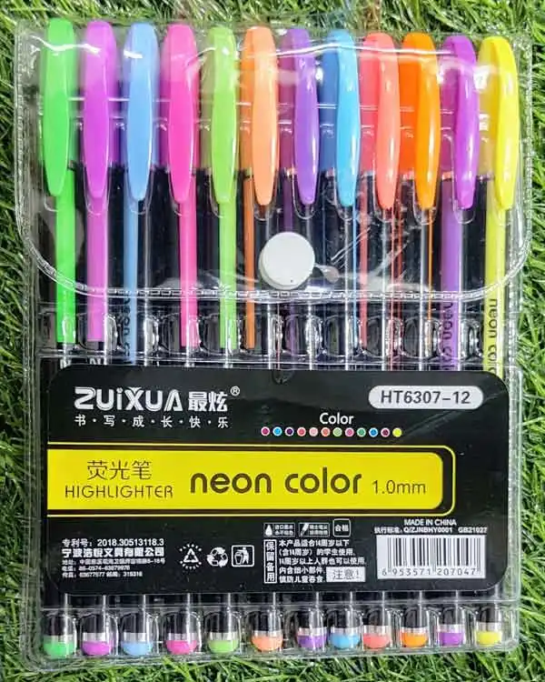 Neon Colour Pens for Sketching,...